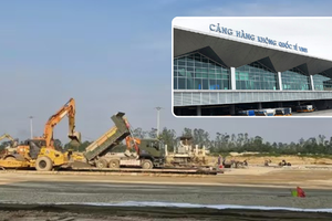 Sân bay quốc tế lớn tại miền Trung tiếp tục ghi dấu mốc mới trước thềm khai thác trở lại