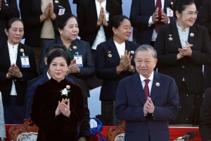 Tổng Bí thư Tô Lâm và Phu nhân dự Lễ kỷ niệm 50 năm Quốc khánh Lào