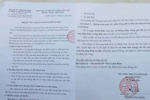 Chung cư đông dân nhất Hà Nội cấm gửi xe điện