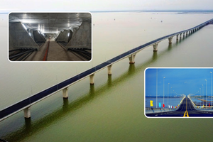 Có gì bên trong căn hầm bí ẩn nằm bên dưới cầu vượt biển 12.000 tỷ dài bậc nhất Đông Nam Á tại Việt Nam?