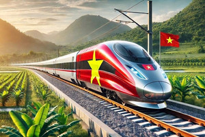 Một 'đại gia' tài chính tham gia thu xếp hơn 4,6 tỷ USD cho siêu dự án đường sắt Hà Nội - Quảng Ninh do VinSpeed đề xuất