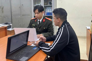 Nam sinh N.T.C. xin gia đình 550 triệu để 'học thạc sĩ', công an vội vào cuộc giải cứu