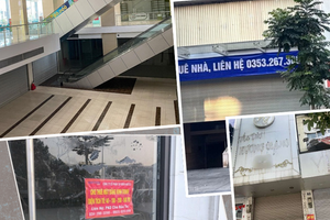 Mặt bằng bán lẻ tại các tuyến phố lớn 'ế dài' cuối năm