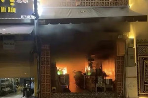 Danh tính 4 nạn nhân tử vong trong vụ cháy quán ăn rạng sáng nay