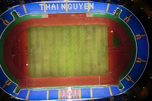 Chỉ 2 tuần nữa, chính thức khánh thành sân vận động 22.000 chỗ ngồi, lớn nhất miền núi phía Bắc