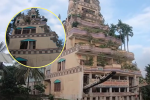 Căn biệt thự bí ẩn bị bỏ hoang nhiều thập kỷ giữa lòng Cai Lậy của đại gia lúa gạo nức tiếng miền Tây: Kiến trúc tháp độc đáo với 6 tầng đồ sộ