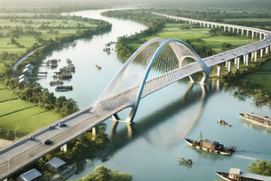 Lỡ hẹn khởi công cầu vượt sông gần 600 tỷ tại Nam Định cũ