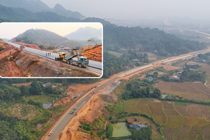 Chỉ 2 tuần nữa, tuyến cao tốc hàng chục nghìn tỷ tại tỉnh là địa đầu Tổ quốc sẽ hoàn thành