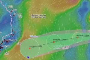 Dự báo sẽ mưa lớn diện rộng tại các tỉnh Nam Trung Bộ