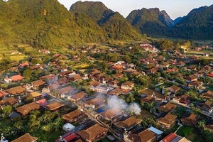 Ngôi làng trong 'thung lũng vàng' Việt Nam được thế giới lựa chọn: 450 ngôi nhà cổ giống hệt nhau cùng quay về một hướng
