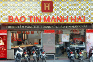 Bảo Tín Mạnh Hải lần đầu mở bán vàng 0,1 chỉ