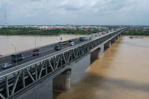 Chỉ ít ngày nữa, cây cầu 2 tầng duy nhất Hà Nội sẽ chính thức được ‘lên đời’