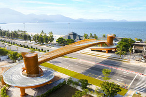 Cây cầu bộ hành trên cao 42 tỷ mang kiến trúc Nhật Bản, nằm ở thành phố đáng sống nhất Việt Nam