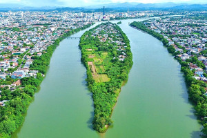 Thành phố trẻ nhất Việt Nam đề xuất xây 2 cây cầu dẫn vào ốc đảo rộng 24ha, phục vụ việc đi lại của 1.200 hộ dân