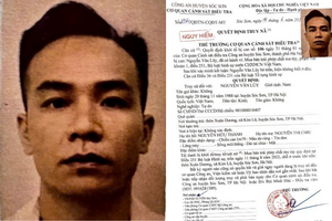 Truy nã nóng đối tượng nguy hiểm Nguyễn Văn Lũy