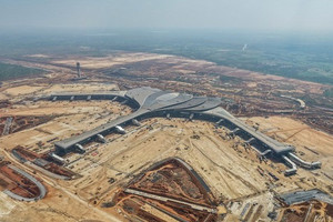 Siêu sân bay của Việt Nam sắp hoàn thành, chuẩn bị tiến sang dấu mốc quan trọng mới