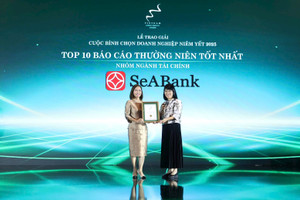 SeABank được vinh danh Top 10 Báo cáo thường niên tốt nhất 2025: Khẳng định chuẩn mực minh bạch và nền tảng tăng trưởng bền vững