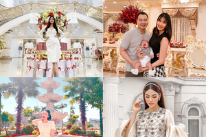 Mỹ nhân Việt lên xe hoa ở tuổi 26, sống trong biệt thự dát vàng view 'bạc tỷ', chồng là cháu trai của gia tộc giàu có bậc nhất Việt Nam