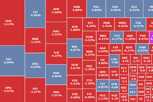 VN-Index giảm thêm 52 điểm, mất gần 110 điểm sau 4 phiên: Nhà đầu tư có tuần giao dịch ‘đẫm nước mắt’