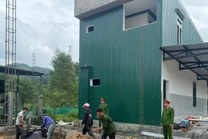 Công an Huế ra quân ‘Chiến dịch Quang Trung’, xây xong nhà cho dân vùng thiên tai trước Tết