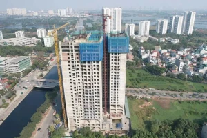Bất ngờ giá chung cư vùng ven Hà Nội tăng mạnh, vượt nội đô
