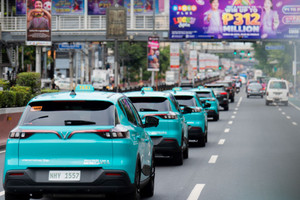 Hãng taxi nhà tỷ phú Phạm Nhật Vượng mở rộng dịch vụ tại trung tâm đô thị lớn của Philippines