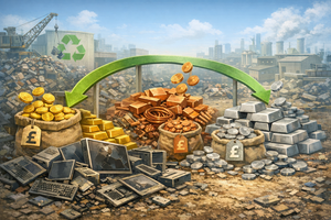 Phát hiện gần 60.000 tỷ đồng vàng bạc bị vứt bỏ