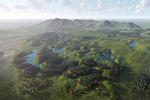 Vingroup khởi công khu đô thị nghỉ dưỡng suối khoáng và tổ hợp sân golf 650ha, tọa lạc tại vị trí 'độc nhất vô nhị' Tuyên Quang