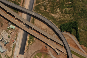 Sắp đưa vào khai thác 2 tuyến đường nghìn tỷ kết nối sân bay lớn nhất Việt Nam