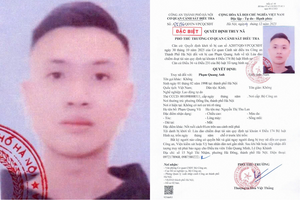 Truy nã đặc biệt Phạm Quang Anh sinh năm 1998
