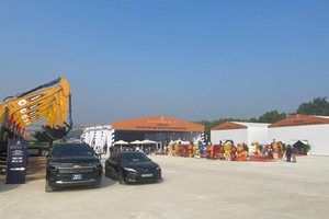 Hình ảnh trực tiếp từ Lễ khởi công siêu dự án Trục Đại lộ cảnh quan Sông Hồng 855.000 tỷ đồng