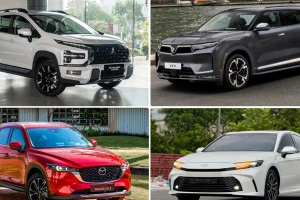 Loạt ô tô bán chạy nhất các phân khúc từ đầu năm 2025