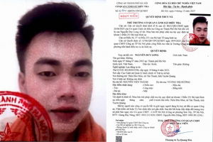 Truy nã đối tượng nguy hiểm Nguyễn Duy Long