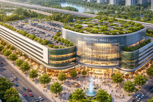 Đơn vị hành chính loại đặc biệt của Việt Nam sắp có thêm trung tâm thương mại rộng lớn, nằm sát các đầu mối giao thông