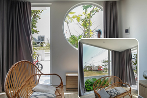 Sống trọn trong không gian xanh mát với kiến trúc mở giữa lòng TP