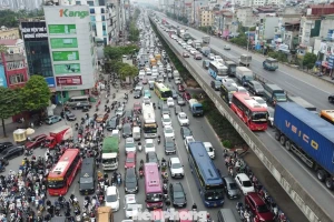 Hà Nội hạn chế ô tô tải, container trên đường Vành đai 3 từ 1/1/2026