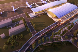 Sắp bàn giao một khu vực của dự án ‘lên đời’ sân bay quốc tế tại thành phố nhỏ nhất Việt Nam