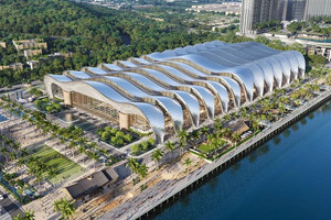 Việt Nam sắp có trung tâm hội nghị lấn biển đầu tiên tại đặc khu lớn nhất cả nước: Quy mô 16ha với thế 'tựa sơn hướng hải', vốn đầu tư 22.000 tỷ