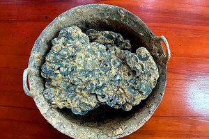 Nông dân Hà Tĩnh đi thu gom phế liệu, bất ngờ phát hiện 15kg tiền nằm sâu dưới lòng đất, cơ quan chức năng nhanh chóng vào cuộc xác minh