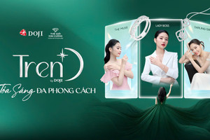 Tỏa sáng đa phong cách với mức giá thật yêu cùng TrenD by DOJI