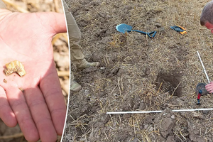 Phong tỏa khẩn cấp khu đất nông nghiệp bí ẩn, phát hiện 'kho báu' 2.500 năm tuổi