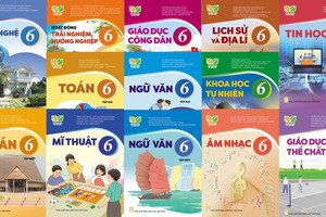 Cả nước dùng chung bộ sách giáo khoa này từ năm học tới