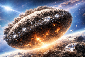 Phát hiện ngoại hành tinh chứa đầy kim cương, có kích thước tương đương sao Mộc