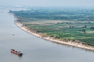 Hà Nội: Khai thác mỏ cát Tây Đằng - Minh Châu phục vụ dự án sân bay Gia Bình