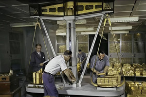 'Kho' duy nhất thế giới chứa 507.000 thỏi vàng nặng hơn 6.300 tấn, trị giá 22,4 triệu tỷ nằm bên dưới tòa nhà 14 tầng