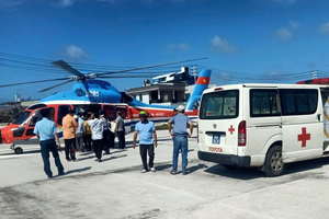 Thuê trực thăng giá gần nửa tỷ đồng để đưa giáo viên bị đột quỵ đi cấp cứu