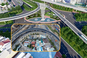 Ngày mai, cây cầu vượt đầu tiên thuộc dự án nút giao hơn 3.000 tỷ lớn nhất thành phố giàu nhất Việt Nam sẽ chính thức thông xe