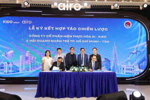 KIDO (KDC) lấn sân sang lĩnh vực AI, hợp tác với 5 hiệp hội trong ngày ra mắt công ty