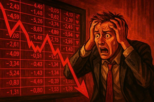 Top 10 cổ phiếu giảm giá mạnh nhất năm 2025