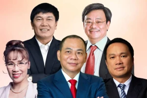 Tài sản của 5 người giàu nhất Việt Nam